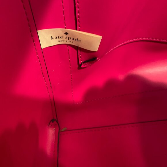 Kate Spade Large Arbour Hill Elodie Black Tote 100% Leather Bag - Picture 9 of 11